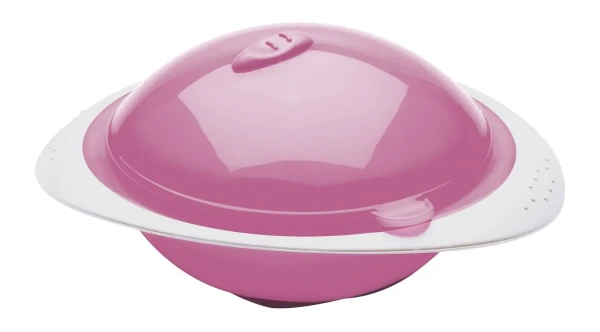 THERMOBABY Miska do mikrovlnné trouby, Pink Orchidée