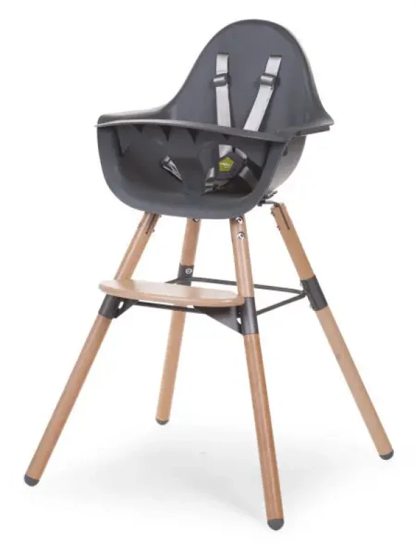 Childhome Židlička 2v1 Evolu 2 Natural / Anthracite