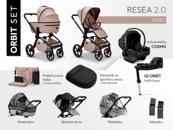 MOON Resea 2.0 Maxi set ORBIT - SAND