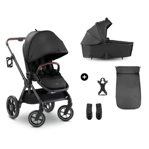Hauck Kombinovaný kočík Comfort N Care 2v1 black