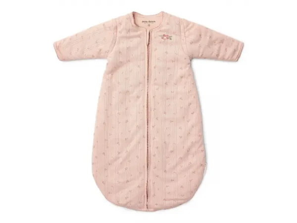 Little Dutch Spací vak s oddeliteľnými rukávmi 90 cm Pure Blossom