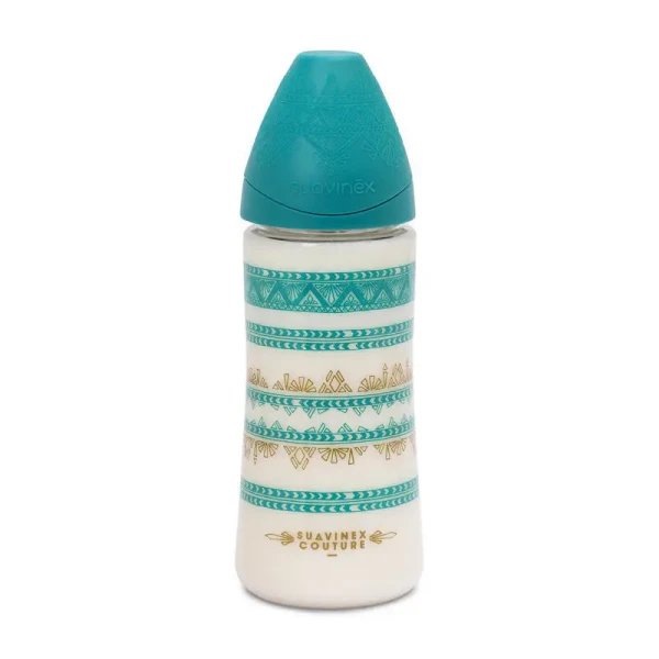 SUAVINEX | LÁHEV PREMIUM COUTURE 360 ml SILIKON - ZELENÁ
