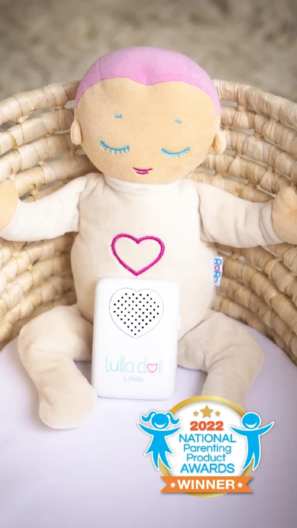 Lulla Doll CORAL panenka pro uspávání miminek