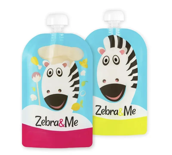 Zebra&Me kapsičky na opakované použitie 2ks potápač + zebra
