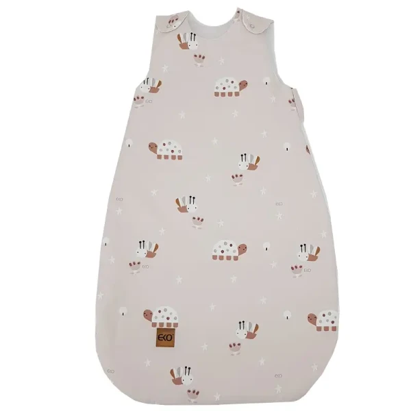 EKO Vak na spanie bavlnený MEDIUM Bees Beige 50x75 cm 2,5 TOG