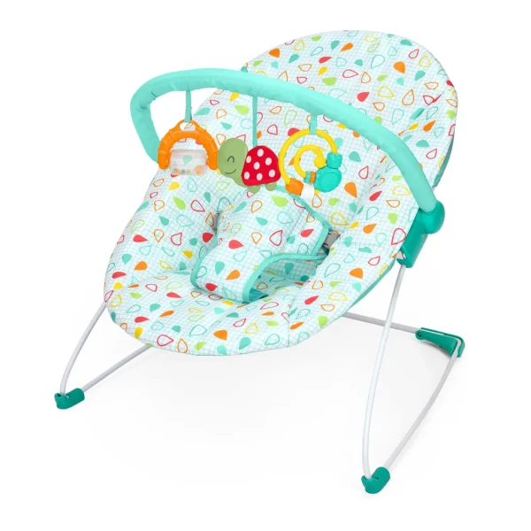 BRIGHT STARTS Lehátko s hračkami Colorful Confetti™ Bouncer, 0m+