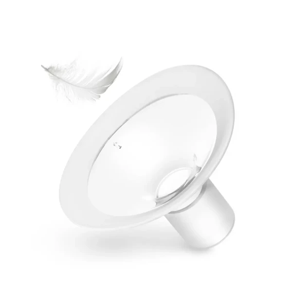 NENO Štít prsný plastový s konektorom pre odsávačky mlieka Neno 21mm