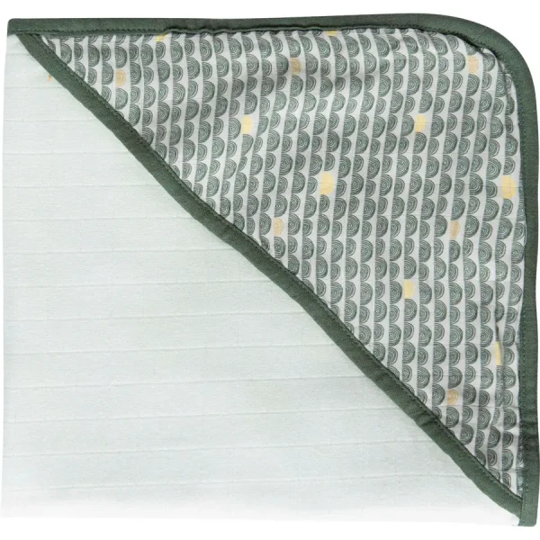 Mušelínový ručník s kapucí bambus Luma Bow Deco