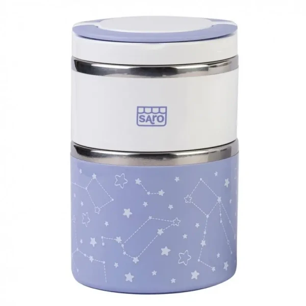 Saro Baby Nerezová termoska na jídlo 820ml Blue
