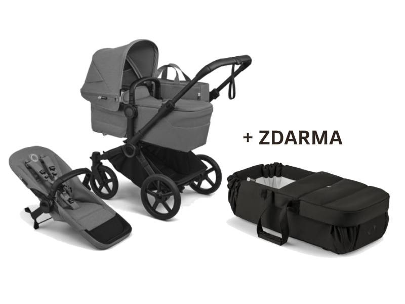 Bugaboo Donkey 6 Kompletný set Moon Grey