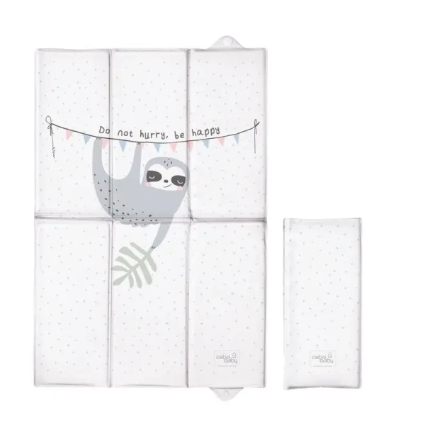 CEBA Podložka prebaľovacia cestovná (40x60) Candy Andy Lazy Ceba