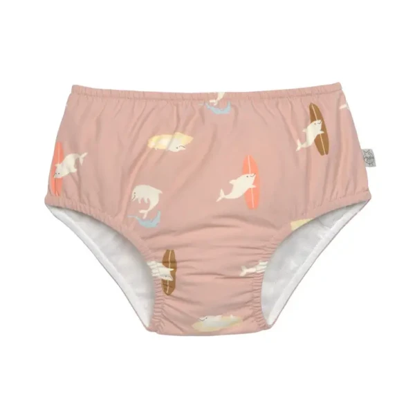 LÄSSIG Swim Diaper dolphin peach 19-24 mo.