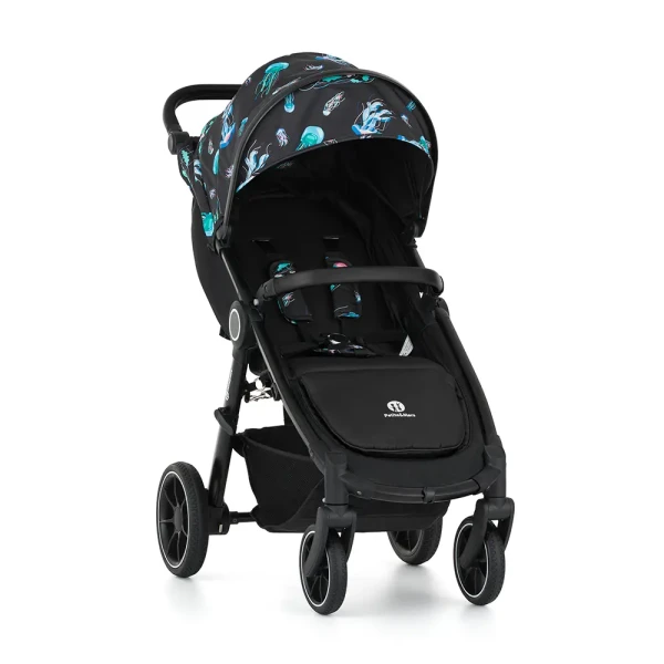 PETITE&MARS Kočík športový Street2 RWS Black Limited 100 Jellyfish