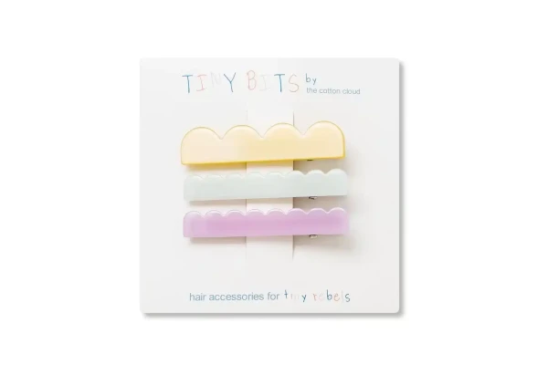 THE COTTON CLOUD SET 3 SPONIEK DO VLASOV COTTON CLOUD WAVES PASTEL