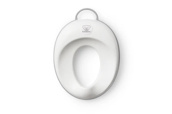 Babybjorn dětský adaptér na WC bílo-šedý