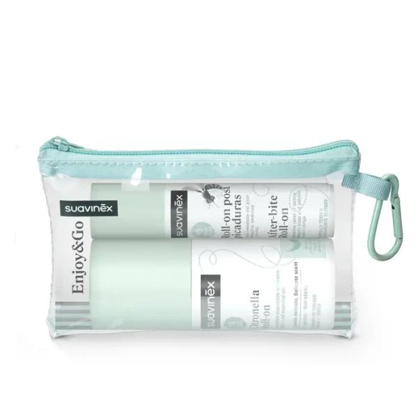 SUAVINEX l Citronella SET Repelent proti komárům, vším a klíšťatům + kulička po kousnutí NOVINKA
