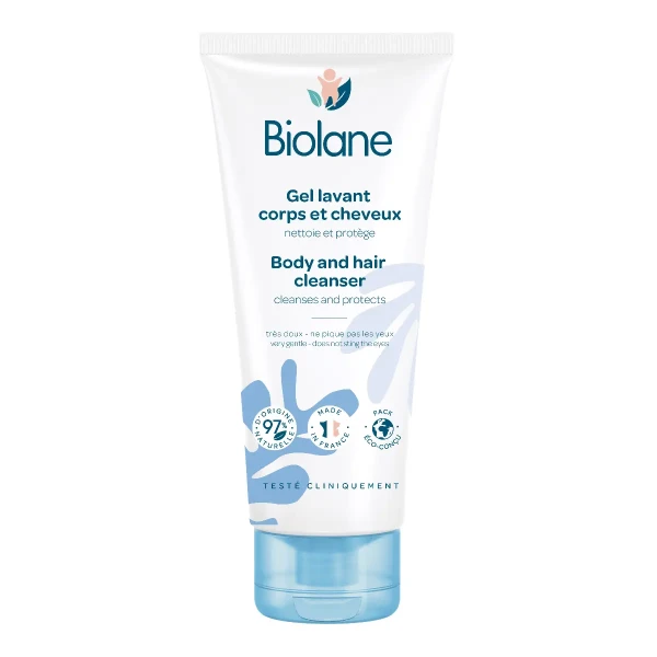 Biolane Sprchový gél na telo a vlasy 2 v 1-200 ml