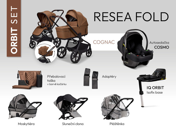 MOON ReSea FOLD ORBIT set - COGNAC