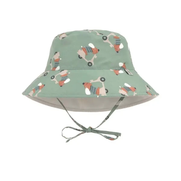 LÄSSIG Klobúčik Bucket Hat scooter/dog green 1-3 roky., veľk.: 48-51
