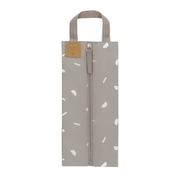 LÄSSIG Casual Insulated Pouch 2024 Blocks taupe
