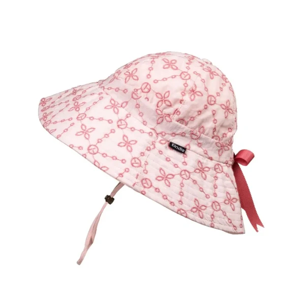 Sun Hat Elodie Details - Embroidery Anglaise Pink, 3-100 let