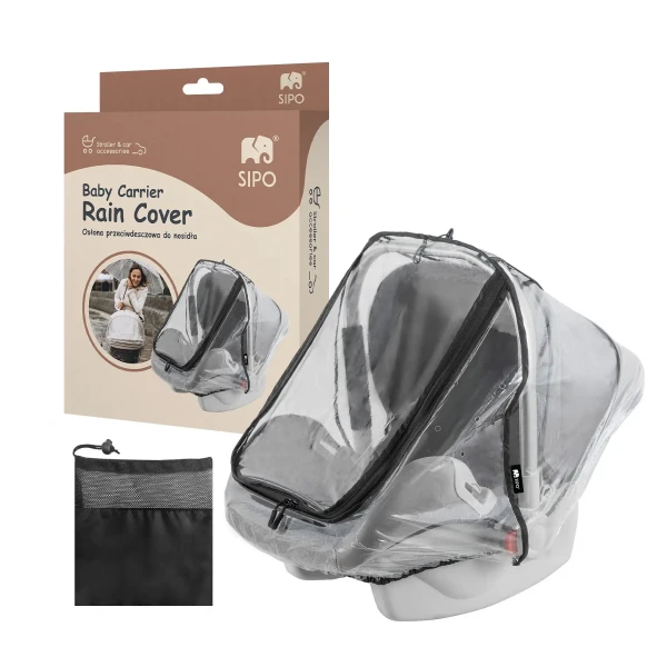 Sipo Pláštenka pre autosedačku (40-86 cm), EVA, transparentná