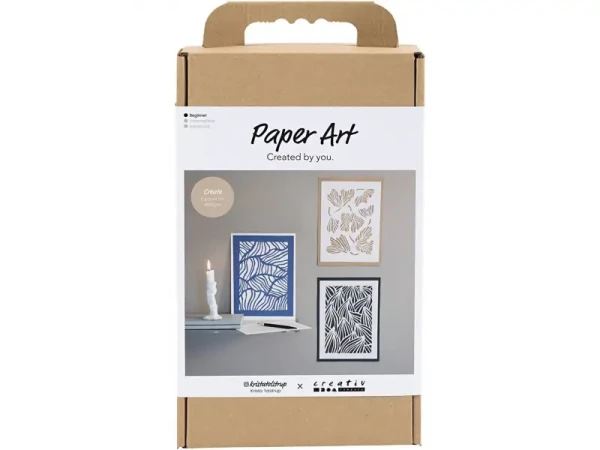 Creativ Company Kreatívna sada Craft Kit Paper Art Pictures for Hanging