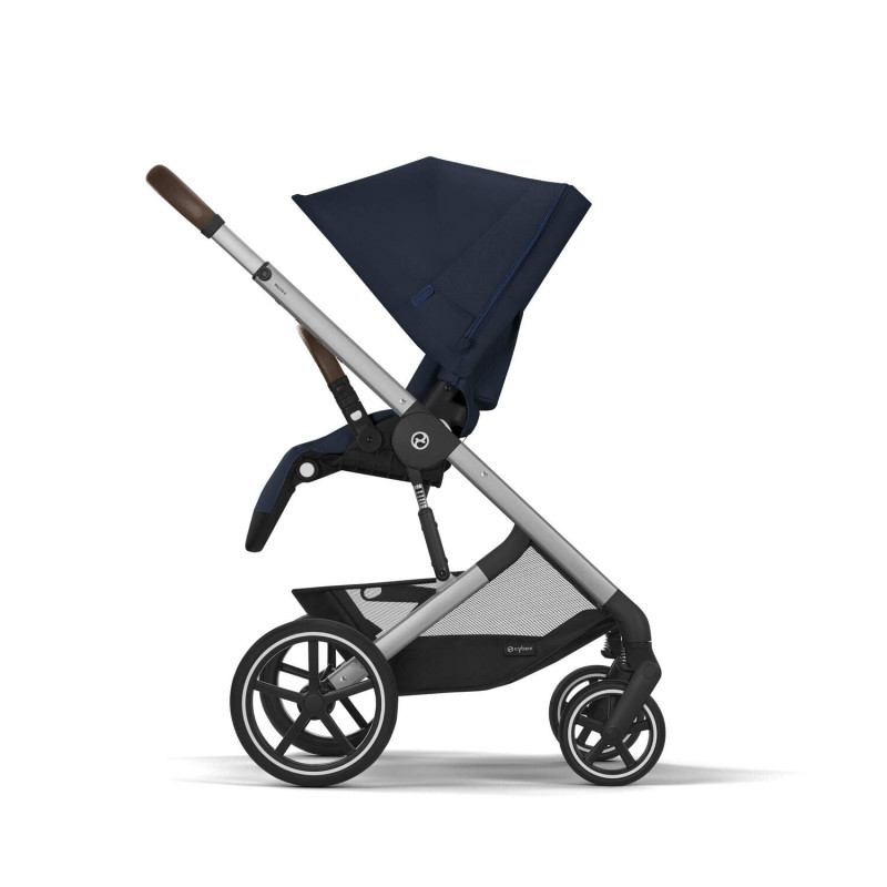 CYBEX BALIOS S LUX Ocean Blue - silver rám 2025